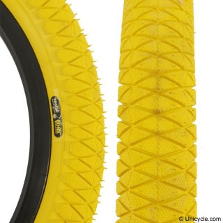 20 x 1.95 Inch (50-406) Qu-ax Freestyle Tire Yellow