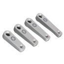 Kurbel - Nimbus VCX ISIS Silber 102mm