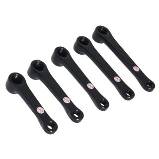 Kurbel - Standard Stahl Vierkant Schwarz 90mm