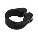 Seat Post Clamp 28.6mm - 1Bolt - Alu Black