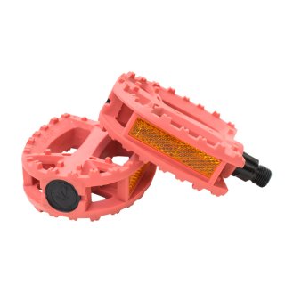 Standard Plastic Pedals Red