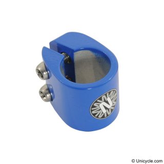 Sattelklemme 25.4mm - Nimbus - 2 Bolt Blau