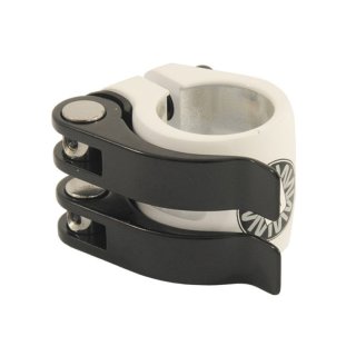 Sattelklemme 31.8mm Nimbus DoubleQuick Weiß