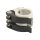 Sattelklemme 31.8mm Nimbus DoubleQuick Weiß